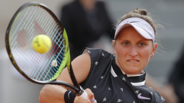 Tenistka Markéta Vondroušová ve čtvrtfinále French Open porazila Chorvatku Petru Martićovou