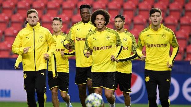 Borussia Dortmund se v Praze připravuje na zápas Ligy mistrů proti Slavii