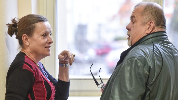 Alena Vitásková a bývalý místopředseda Energetického regulačního úřadu Otto Gold.