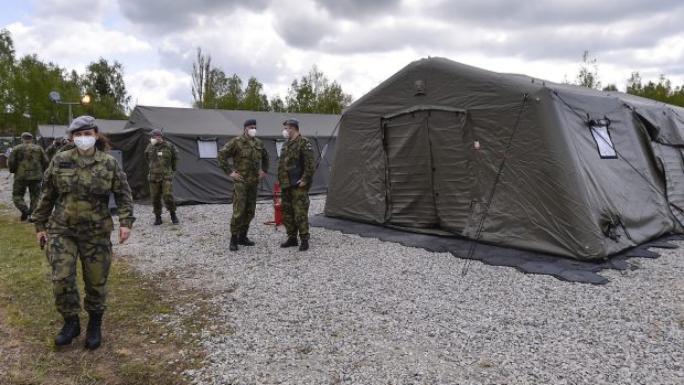 Česká armáda připravila pro americké vojáky stanový tábor v Rančířově.