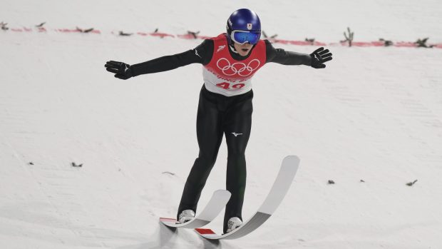 Král sezony a olympijský vítěz Rjoju Kobajaši z Japonska