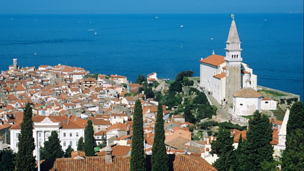 Slovinské město Piran
