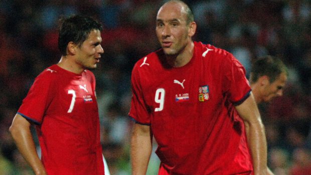 Libor Sionko a Jan Koller