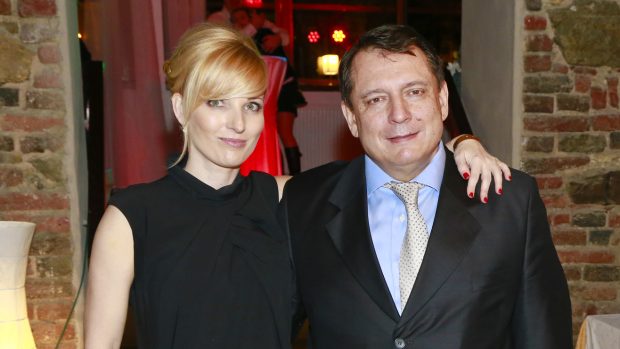 Petra Paroubková se svým manželem Jiřím na archivním snímku z roku 2014.