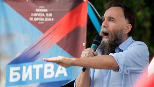 Alexandr Dugin na snímku z roku 2014