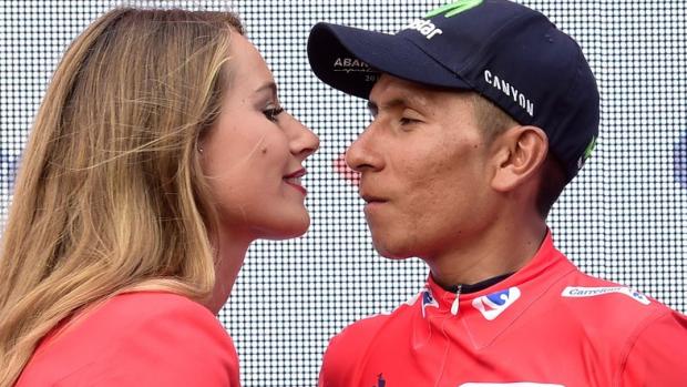 Nairo Quintana během loňské Vuelty