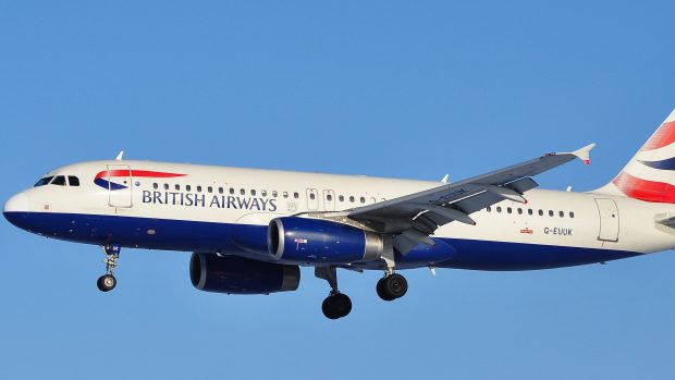 Airbus A320 aerolinek British Airways