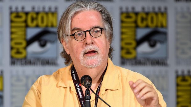 Matt Groening, autor seriálů Simpsonovi nebo sci-fi animáku Futurama