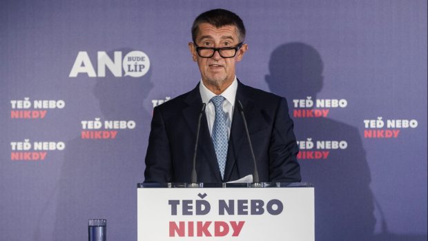 Předseda hnutí ANO Andrej Babiš