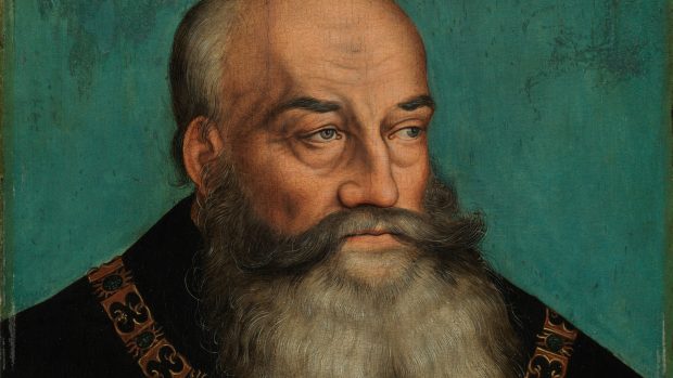 Obraz malíře Lucase Cranacha (George the Bearded, Duke of Saxony)