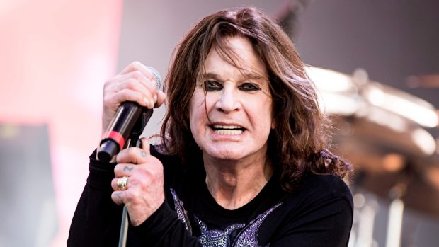 Zpěvák Ozzy Osbourne na britském festivalu Download 11. června 2018. Fotografování v Praze jeho management ČTK neumožnil.