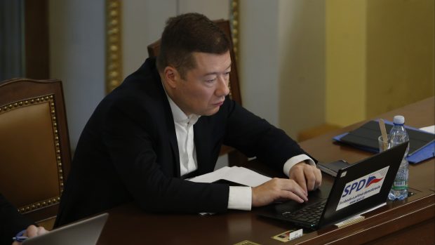 Předseda SPD Tomio Okamura