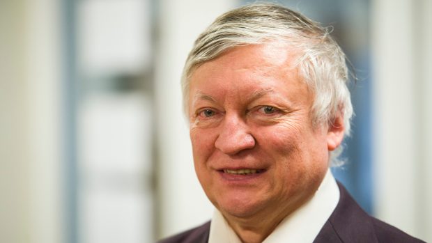 Ruský šachista Anatolij Karpov