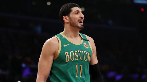 Basketbalista Bostonu Enes Kanter