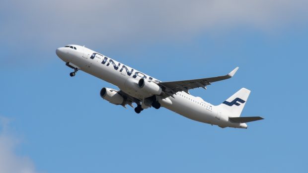 Letadlo společnosti Finnair