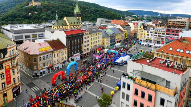 Půlmaraton v Ústí nad Labem z roku 2022