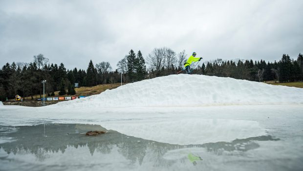 Jizerské hory trpí stejně jako další česká pohoří oblevou