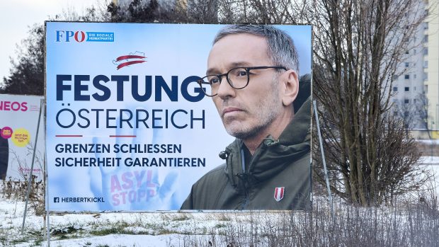 Předseda FPÖ Herbert Kickl