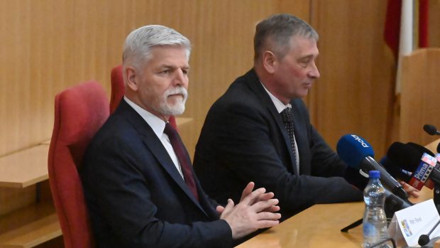 Petr Pavel se setkal s hejtmanem Ivem Vondrákem (dříve ANO)