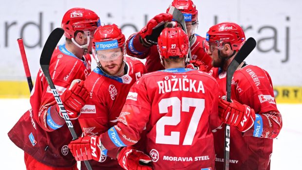 Hokejisté Třince slaví postup do finále extraligy