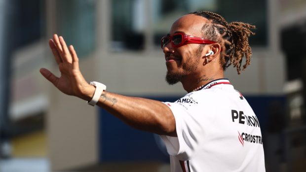 Britský jezdec formule 1 Lewis Hamilton ještě v barvách Mercedesu