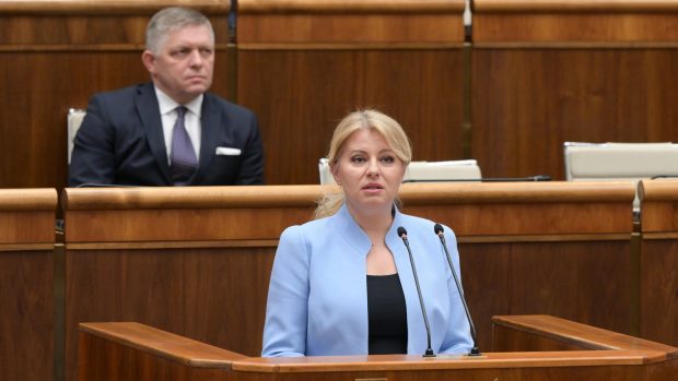 Čaputová ve sněmovně kritizovala vládní předlohu na změny v trestním právu