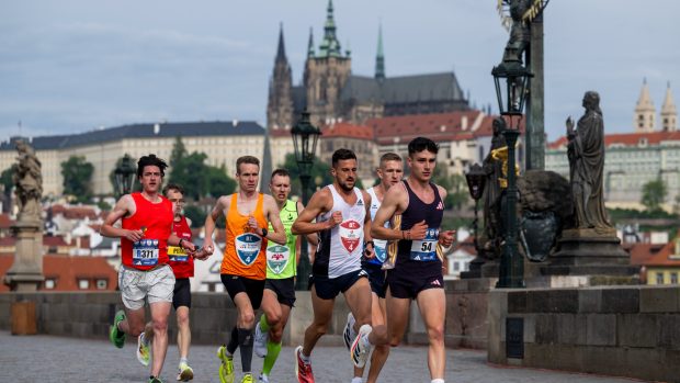 Účastníci Pražského maratonu a mistrovství České republiky