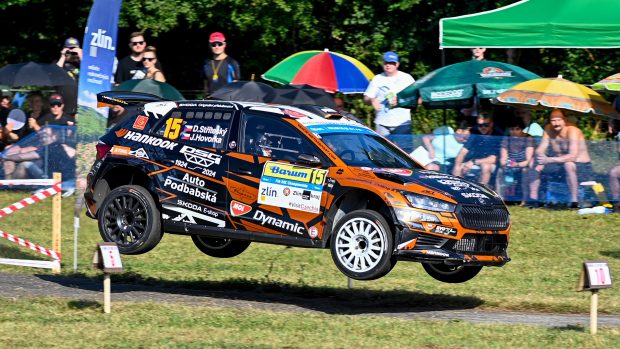 Dominik Stříteský va Rychlostní zkoušce na Barum Czech rallye