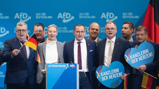 Vedení krajně pravicové Alternativy pro Německo (AfD)