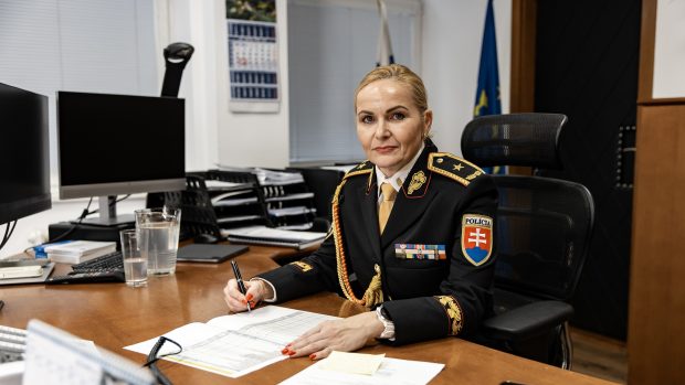 Slovenská policejní šéfka Jana Maškarová