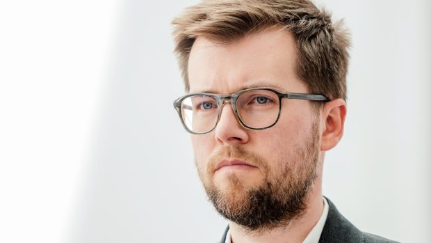 Předseda poslaneckého klubu Pirátů Jakub Michálek