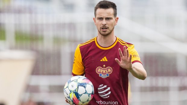 Fotbalisté Dukly vyzvou v baráži o setrvání v nejvyšší soutěži Vyškov