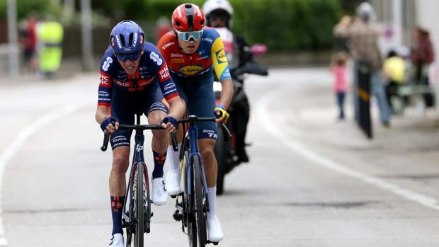 Mathias Vacek a Romain Bardet
