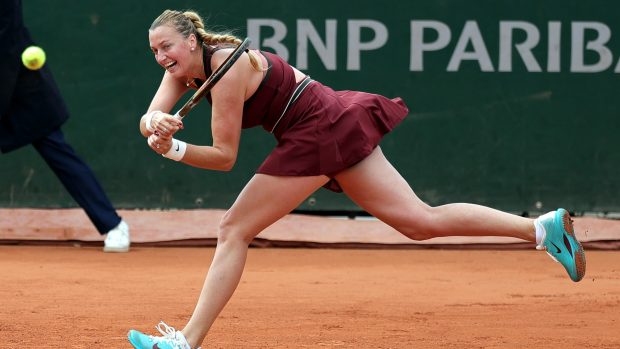 Tenistka Petra Kvitová se na Roland Garros do druhého kola neprobojovala