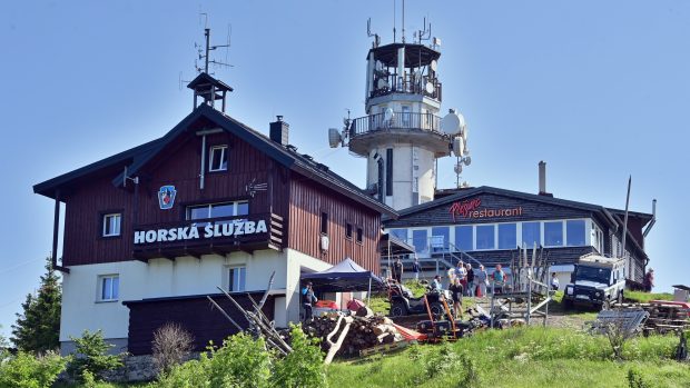 Stanice Plešivec, základna Horské služby v Krušných horách