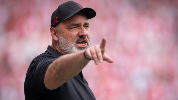 Trenér Slavie Jindřich Trpišovský