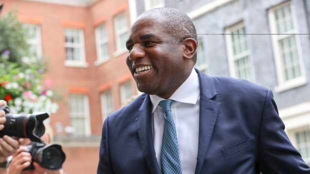 Britský ministr zahraničí David Lammy