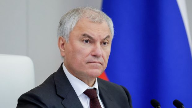 Předseda ruské sněmovny Vjačeslav Volodin