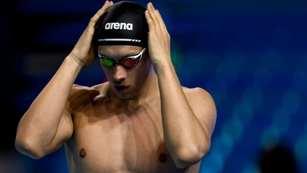 Český reprezentant Jan Čejka na mistrovství světa v Singapuru
