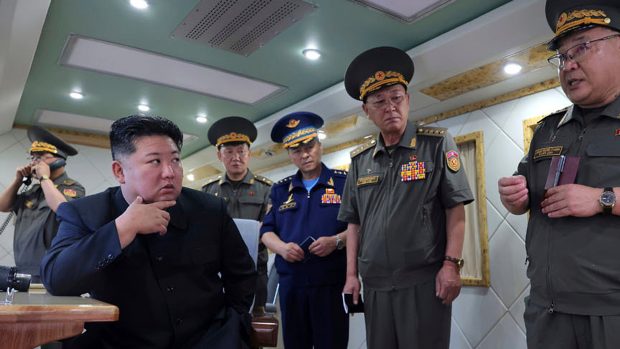 Autoritářský vůdce KLDR Kim Čong-un