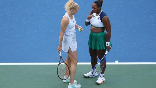Kateřina Siniaková a Taylor Townsendová