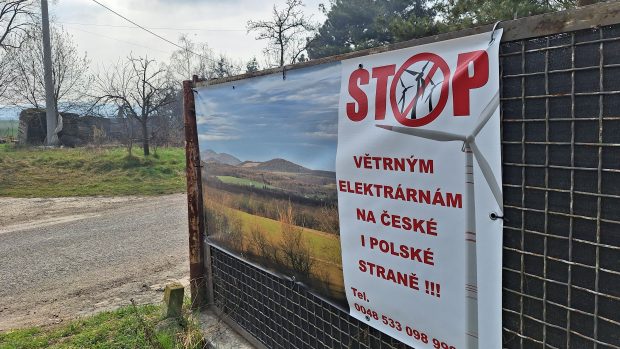 Protestní cedule v Polsku
