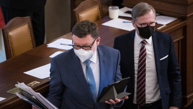 Jednání v Poslanecké sněmovně ČR.