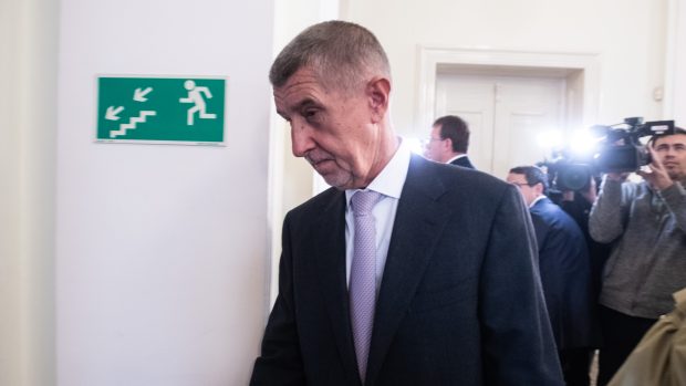 Andrej Babiš u soudu