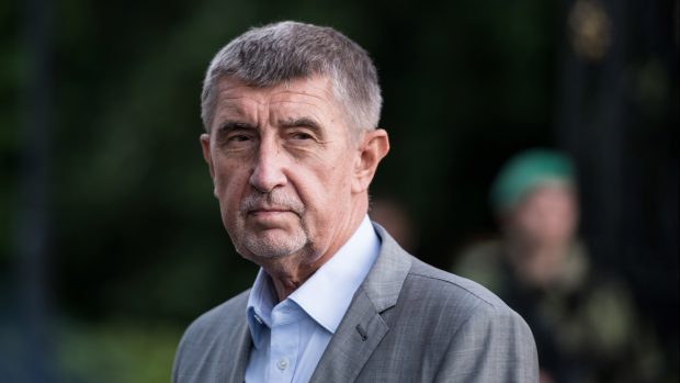 Andrej Babiš po schůzce v Lánech.