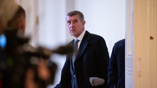 Andrej Babiš u soudu