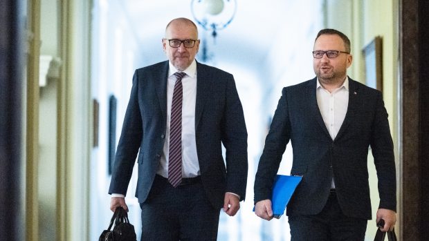 Marian Jurečka a Mikuláš Bek