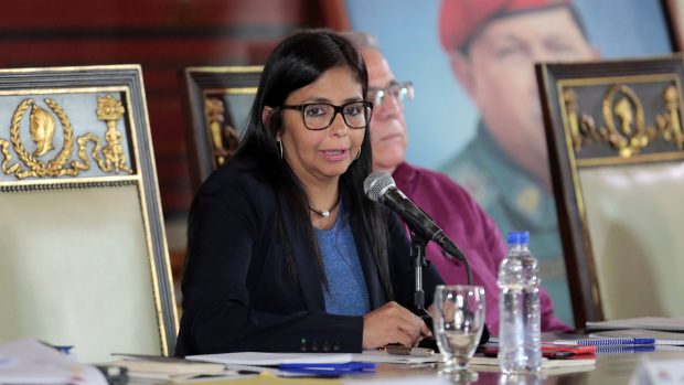Prezidentka venezuelského Ústavodárného shromáždění Delcy Rodríguezová