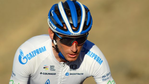 Roman Kreuziger v dresu Gazprom-RusVelo