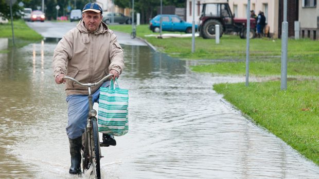 Záplavy v Troubkách